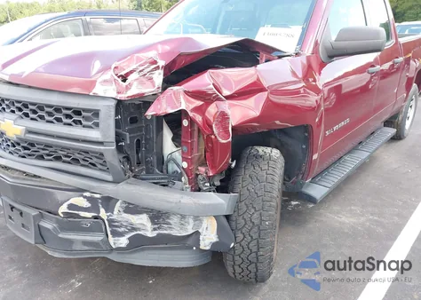 2015 Chevrolet Silverado 1500 Wt из США, поврежденный, VIN 1GCRCPEHXFZ348057